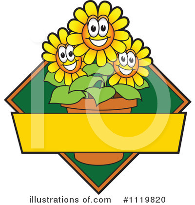 Potted Plant Clipart #1119820 by Mascot Junction