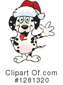 Dalmatian Clipart #1281320 by Dennis Holmes Designs