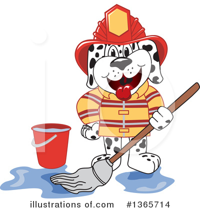 Firefighter Clipart #1365714 by Mascot Junction