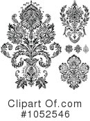 Damask Clipart #1052546 by BestVector