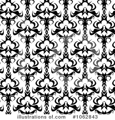 Royalty-Free (RF) Damask Clipart Illustration by Arena Creative - Stock Sample #1062843
