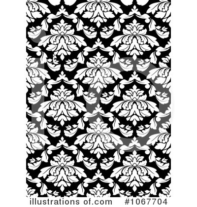 Royalty-Free (RF) Damask Clipart Illustration by Vector Tradition SM - Stock Sample #1067704