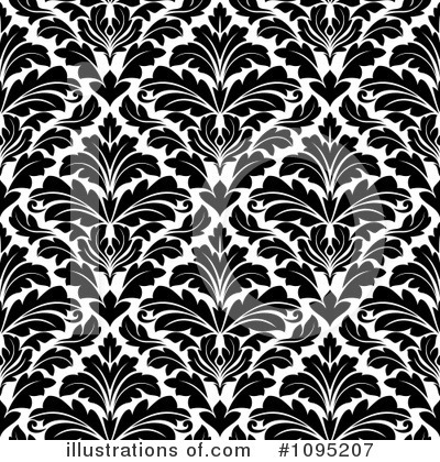 Royalty-Free (RF) Damask Clipart Illustration by Vector Tradition SM - Stock Sample #1095207