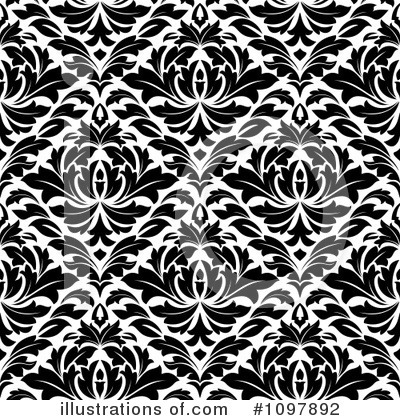 Royalty-Free (RF) Damask Clipart Illustration by Vector Tradition SM - Stock Sample #1097892