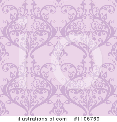 Royalty-Free (RF) Damask Clipart Illustration by Amanda Kate - Stock Sample #1106769