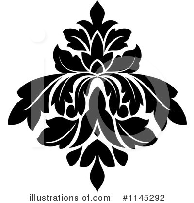 Royalty-Free (RF) Damask Clipart Illustration by Vector Tradition SM - Stock Sample #1145292