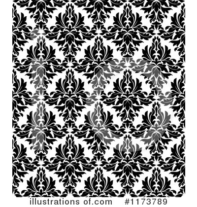 Royalty-Free (RF) Damask Clipart Illustration by Vector Tradition SM - Stock Sample #1173789