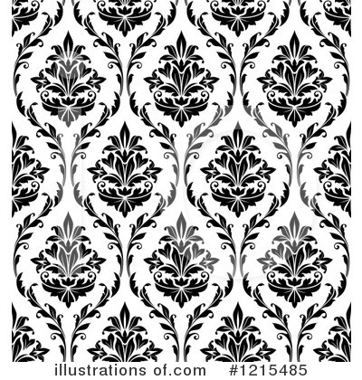 Royalty-Free (RF) Damask Clipart Illustration by Vector Tradition SM - Stock Sample #1215485