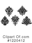 Damask Clipart #1220412 by Vector Tradition SM