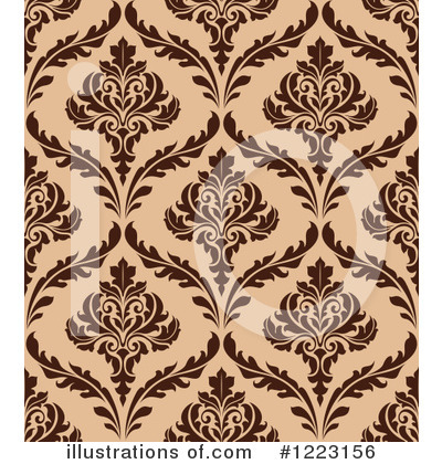 Royalty-Free (RF) Damask Clipart Illustration by Vector Tradition SM - Stock Sample #1223156