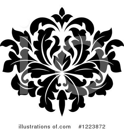 Royalty-Free (RF) Damask Clipart Illustration by Vector Tradition SM - Stock Sample #1223872