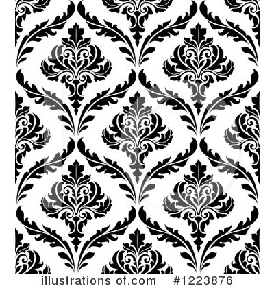 Royalty-Free (RF) Damask Clipart Illustration by Vector Tradition SM - Stock Sample #1223876