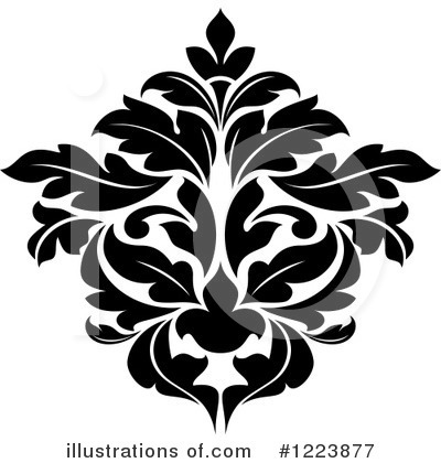Royalty-Free (RF) Damask Clipart Illustration by Vector Tradition SM - Stock Sample #1223877