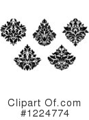Damask Clipart #1224774 by Vector Tradition SM