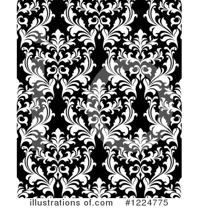 Royalty-Free (RF) Damask Clipart Illustration by Vector Tradition SM - Stock Sample #1224775