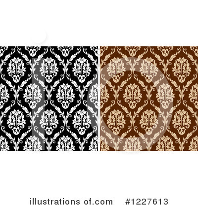 Royalty-Free (RF) Damask Clipart Illustration by Vector Tradition SM - Stock Sample #1227613
