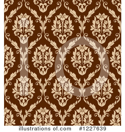 Royalty-Free (RF) Damask Clipart Illustration by Vector Tradition SM - Stock Sample #1227639