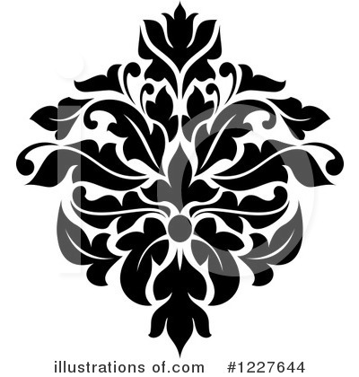 Royalty-Free (RF) Damask Clipart Illustration by Vector Tradition SM - Stock Sample #1227644