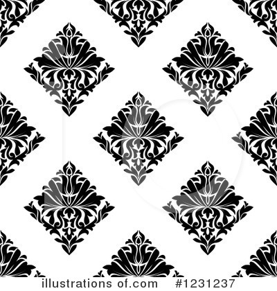 Royalty-Free (RF) Damask Clipart Illustration by Vector Tradition SM - Stock Sample #1231237