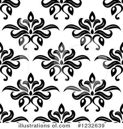 Royalty-Free (RF) Damask Clipart Illustration by Vector Tradition SM - Stock Sample #1232639