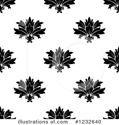 Royalty-Free (RF) Damask Clipart Illustration by Vector Tradition SM - Stock Sample #1232640