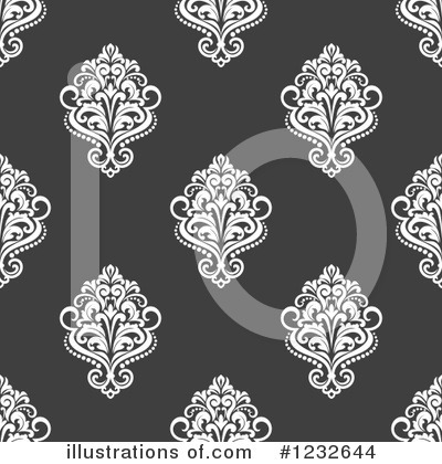 Royalty-Free (RF) Damask Clipart Illustration by Vector Tradition SM - Stock Sample #1232644