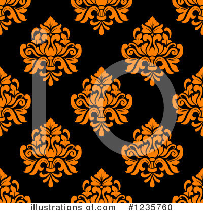 Royalty-Free (RF) Damask Clipart Illustration by Vector Tradition SM - Stock Sample #1235760
