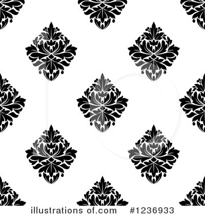Royalty-Free (RF) Damask Clipart Illustration by Vector Tradition SM - Stock Sample #1236933