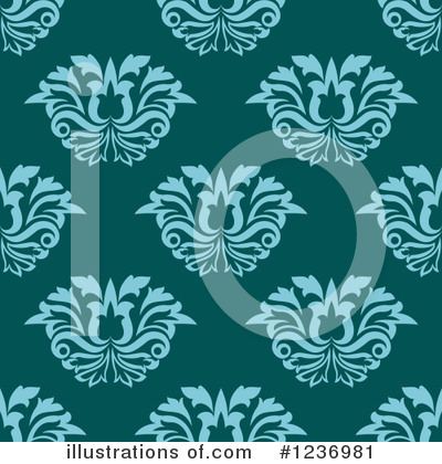 Royalty-Free (RF) Damask Clipart Illustration by Vector Tradition SM - Stock Sample #1236981