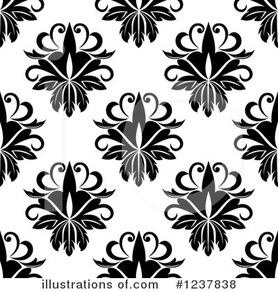 Royalty-Free (RF) Damask Clipart Illustration by Vector Tradition SM - Stock Sample #1237838