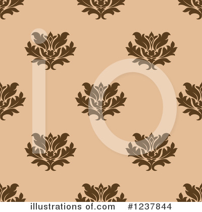 Royalty-Free (RF) Damask Clipart Illustration by Vector Tradition SM - Stock Sample #1237844