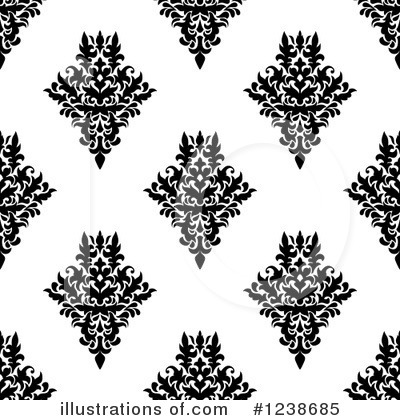 Royalty-Free (RF) Damask Clipart Illustration by Vector Tradition SM - Stock Sample #1238685