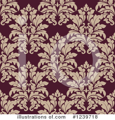 Royalty-Free (RF) Damask Clipart Illustration by Vector Tradition SM - Stock Sample #1239718