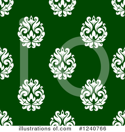 Royalty-Free (RF) Damask Clipart Illustration by Vector Tradition SM - Stock Sample #1240766
