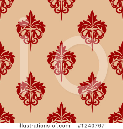 Royalty-Free (RF) Damask Clipart Illustration by Vector Tradition SM - Stock Sample #1240767
