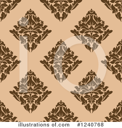 Royalty-Free (RF) Damask Clipart Illustration by Vector Tradition SM - Stock Sample #1240768