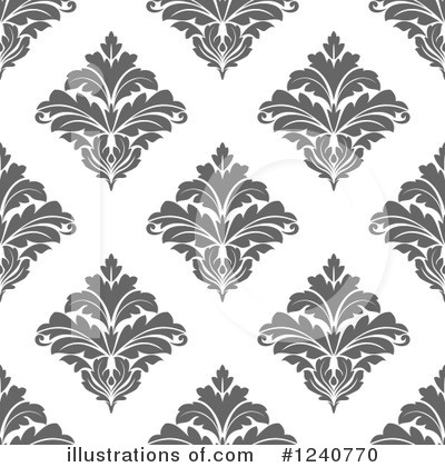 Royalty-Free (RF) Damask Clipart Illustration by Vector Tradition SM - Stock Sample #1240770