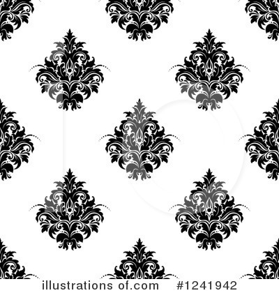 Royalty-Free (RF) Damask Clipart Illustration by Vector Tradition SM - Stock Sample #1241942