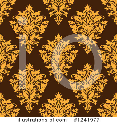 Royalty-Free (RF) Damask Clipart Illustration by Vector Tradition SM - Stock Sample #1241977