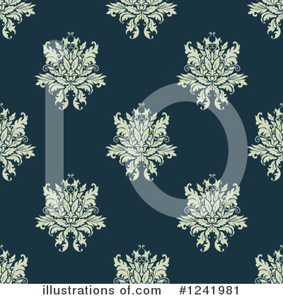Royalty-Free (RF) Damask Clipart Illustration by Vector Tradition SM - Stock Sample #1241981