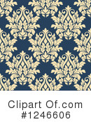 Damask Clipart #1246606 by Vector Tradition SM
