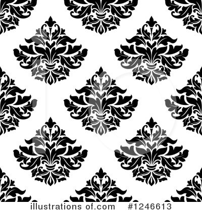 Royalty-Free (RF) Damask Clipart Illustration by Vector Tradition SM - Stock Sample #1246613