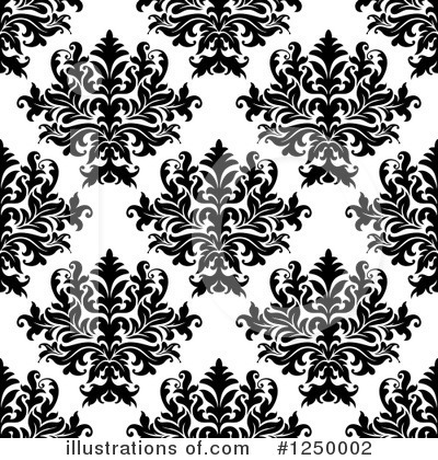 Royalty-Free (RF) Damask Clipart Illustration by Vector Tradition SM - Stock Sample #1250002