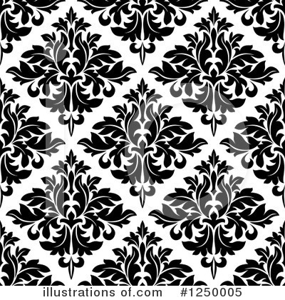 Royalty-Free (RF) Damask Clipart Illustration by Vector Tradition SM - Stock Sample #1250005