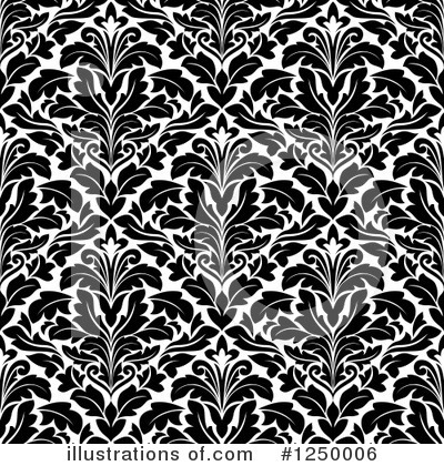 Royalty-Free (RF) Damask Clipart Illustration by Vector Tradition SM - Stock Sample #1250006