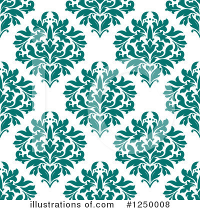 Royalty-Free (RF) Damask Clipart Illustration by Vector Tradition SM - Stock Sample #1250008