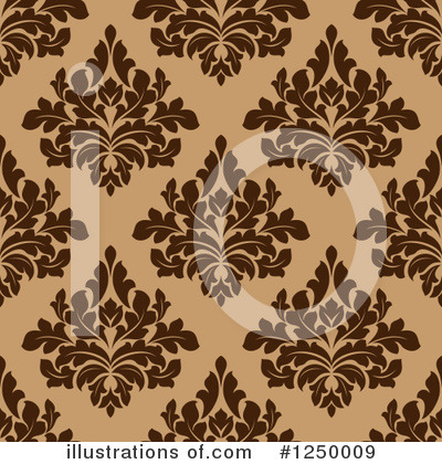 Royalty-Free (RF) Damask Clipart Illustration by Vector Tradition SM - Stock Sample #1250009