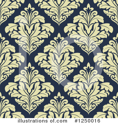 Royalty-Free (RF) Damask Clipart Illustration by Vector Tradition SM - Stock Sample #1250016