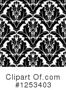 Damask Clipart #1253403 by Vector Tradition SM