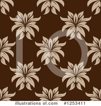 Royalty-Free (RF) Damask Clipart Illustration by Vector Tradition SM - Stock Sample #1253411